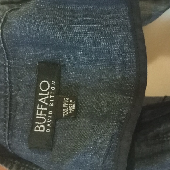 Buffalo David Bitton chambray top, XXL - Picture 6 of 6